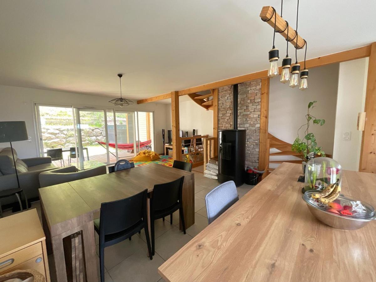 安菲翁·莱斯·班恩斯Maison Familiale Vue Lac Avec Jardin - A 10Mn Du Lac Et Stations De Ski公寓 外观 照片