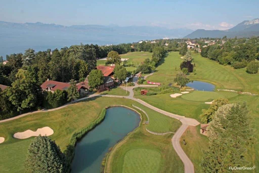 安菲翁·莱斯·班恩斯Maison Familiale Vue Lac Avec Jardin - A 10Mn Du Lac Et Stations De Ski公寓 外观 照片